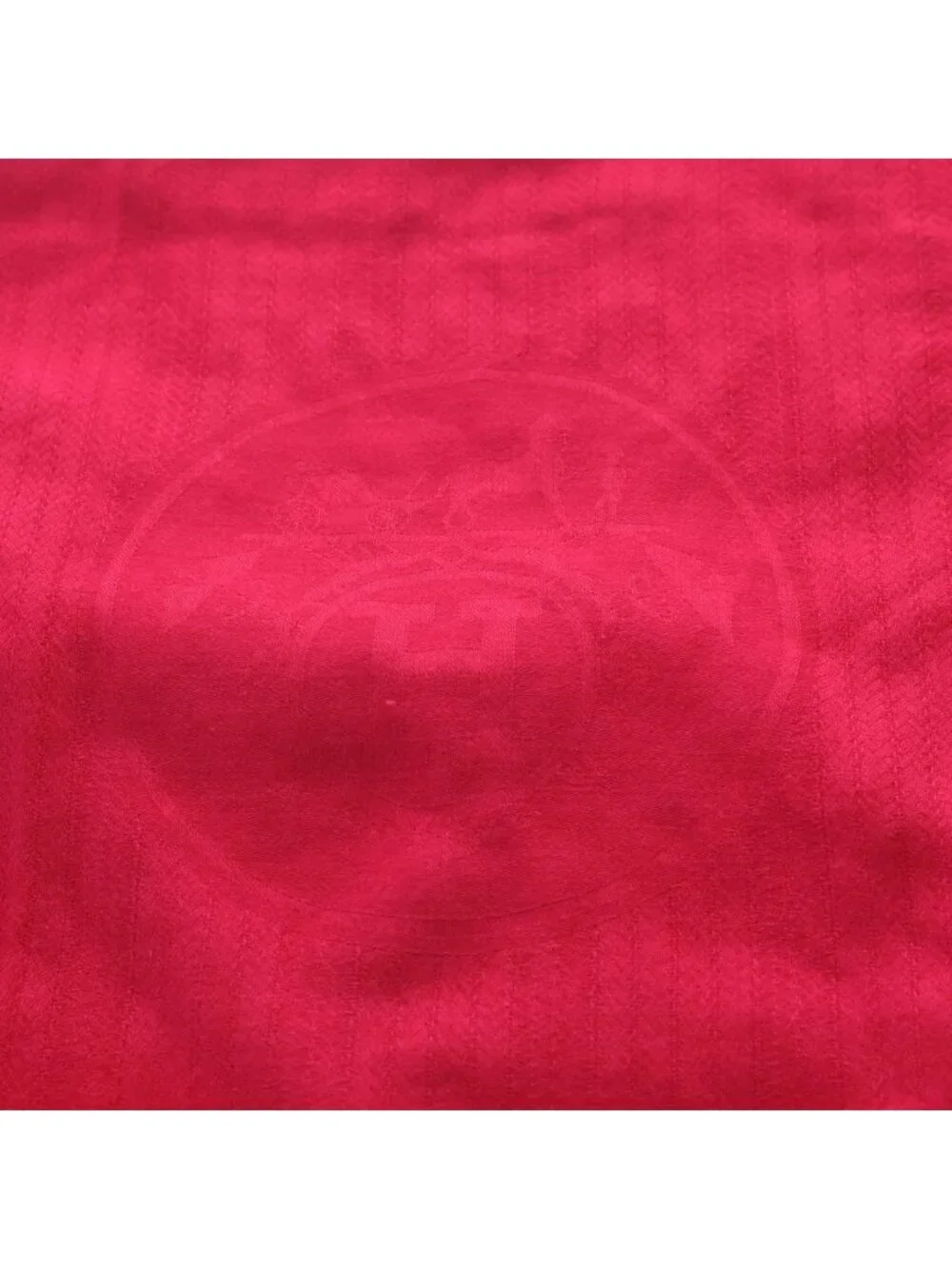Hermes Cashmere Logo Large Shawl Scarf Fringe Pink